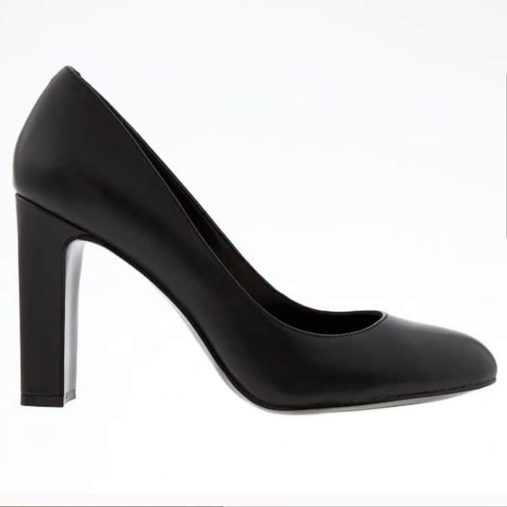 Banana Republic Canta Pumps Black Leather